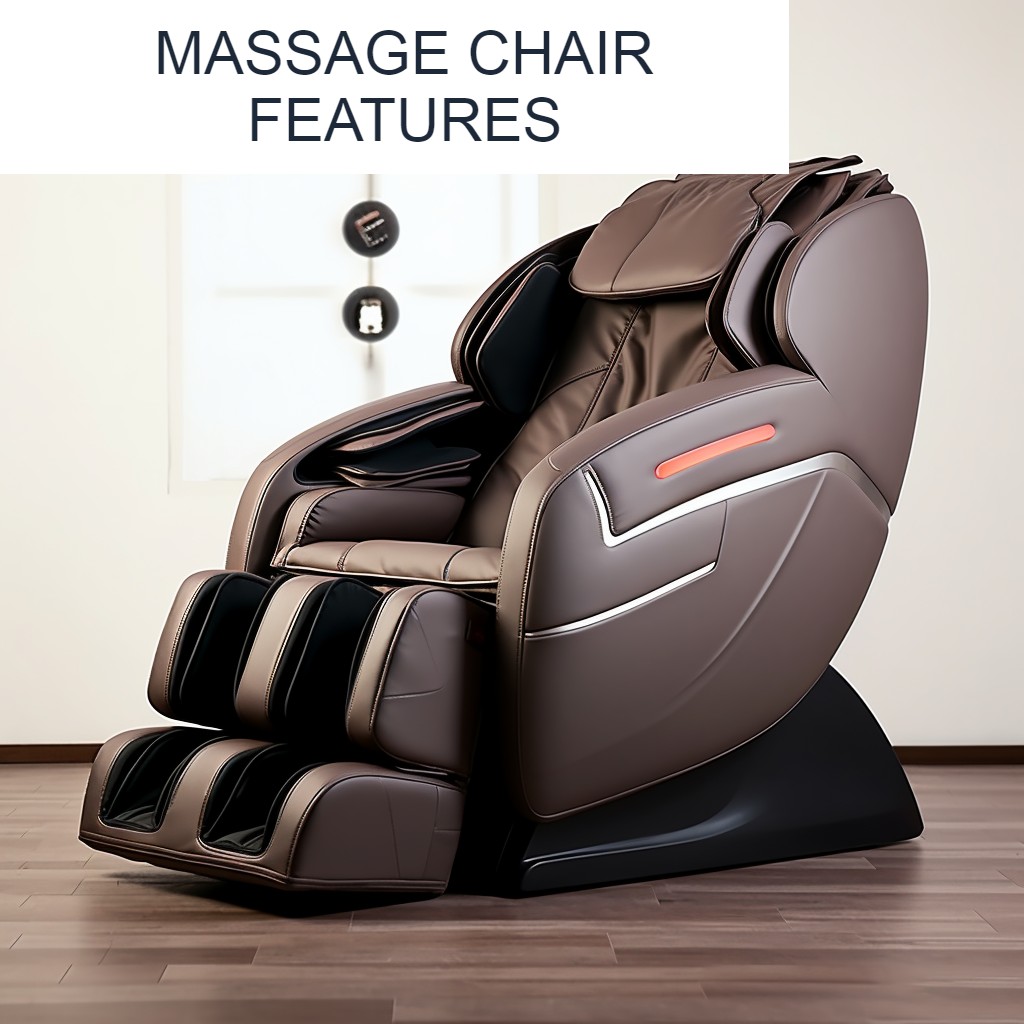 Massage chair features - full body scan - adjustable speed massage - intensity massage - bluetooth connectivity and speakers - shiatsu technique - swedish massage - air compression system - built in heat therapy - zero gravity positioning - 3d massage technology - 4d massage technology